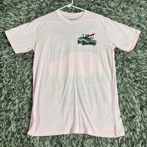 GSTR Mens Pink JDM AE86 Drift Graphic T-Shirt World Class Fast Size Medium